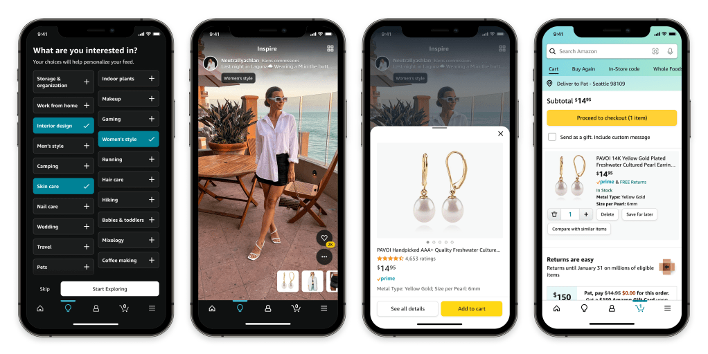 Amazon Ends TikTok-Like ‘Inspire’ Feed, Focusing on Social Integrations